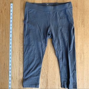 Horny Toad - Cropped leggings (grey, small)